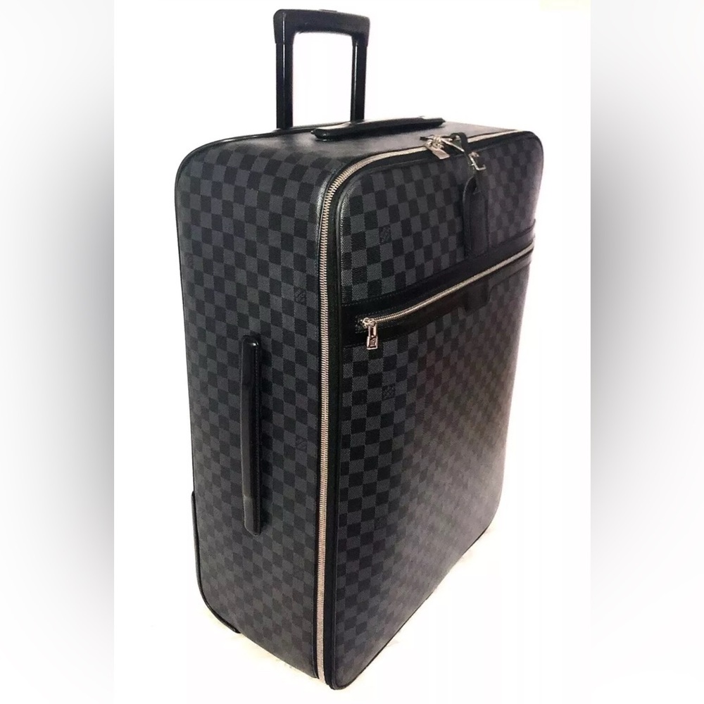 Louis Vuitton Busines Pegase 65 Graphite Suitcase Unisex Luggage Bag
